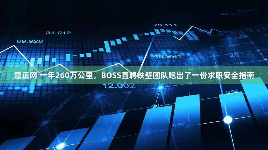 嘉正网 一年260万公里，BOSS直聘铁壁团队跑出了一份求职安全指南